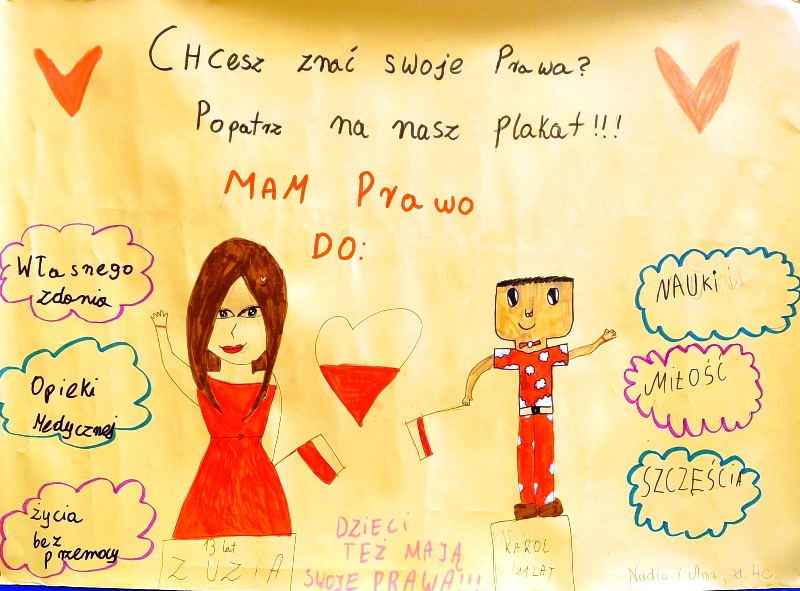 Praca Nadii Jankowskiej i Anny Paczosa z klasy 4c zajęła 2 miejsce
