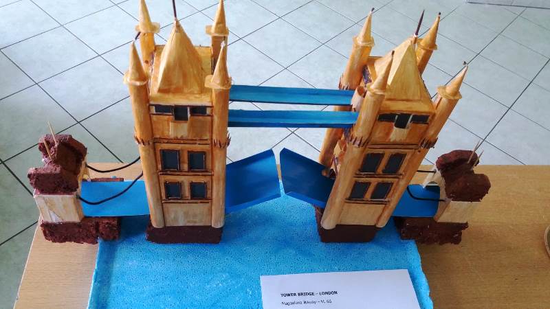 Tower Bridge - praca Magdaleny Wierny, która zajęła 1 miejsce